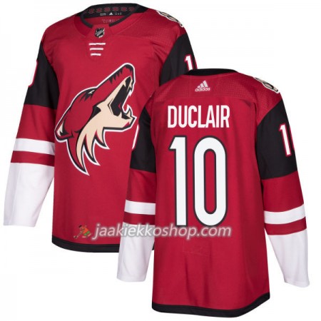 Miehille NHL Arizona Coyotes Pelipaita Anthony Duclair 10 Adidas 2017-2018 Maroon Authentic